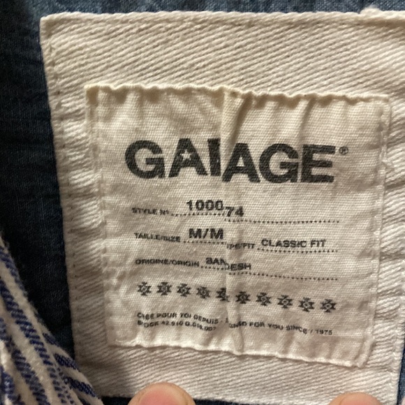 Coton stripped shirt - Picture 3 of 4